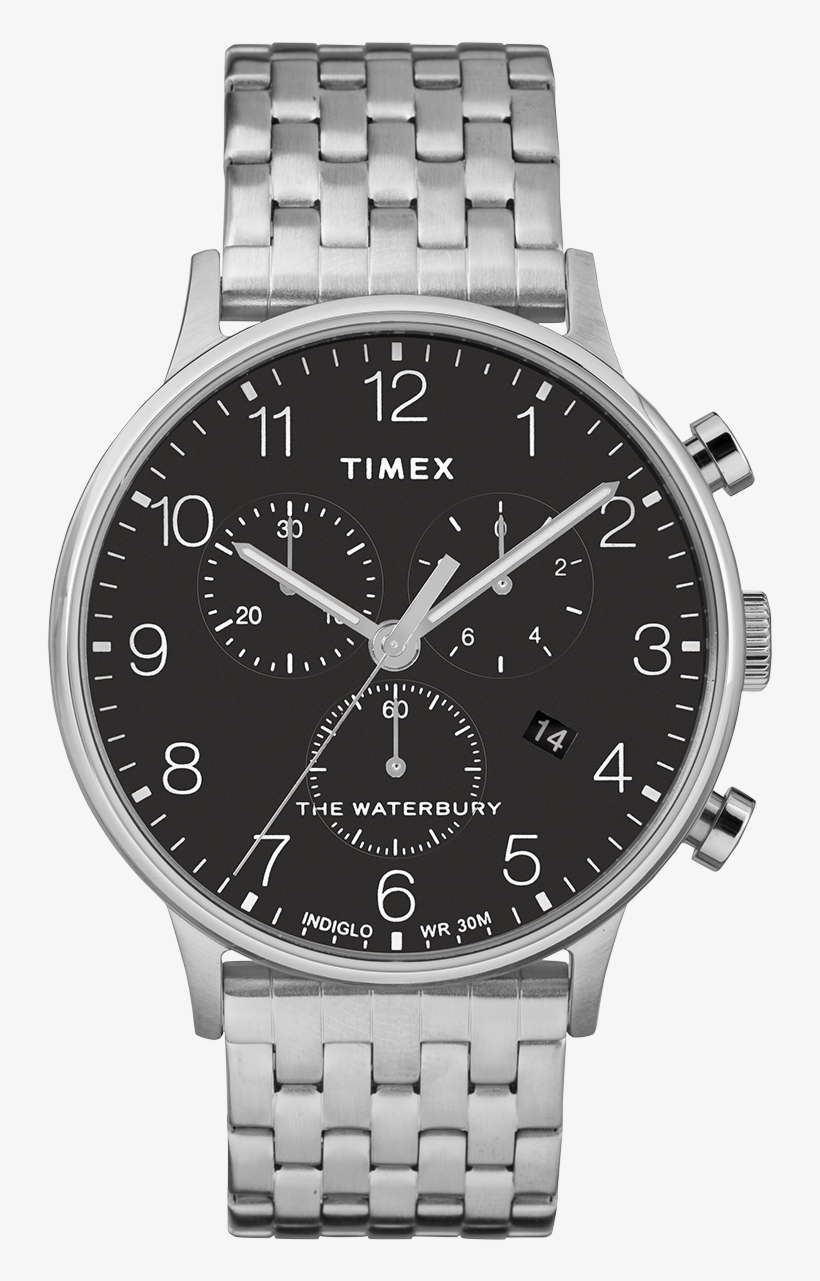 Waterbury Classic Chronograph 40mm Stainless Steel - Timex Waterbury Classic Chronograph, transparent png
