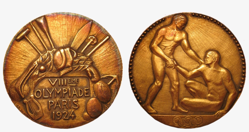1924 Paris Gold Silver Bronze Medals 1924 Olympic Gold Medal 1078x520 Png Download Pngkit