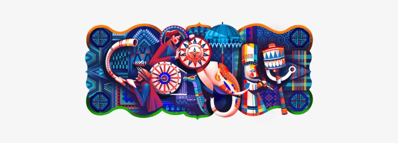 India's Republic Day - Google Doodle Contest India, transparent png