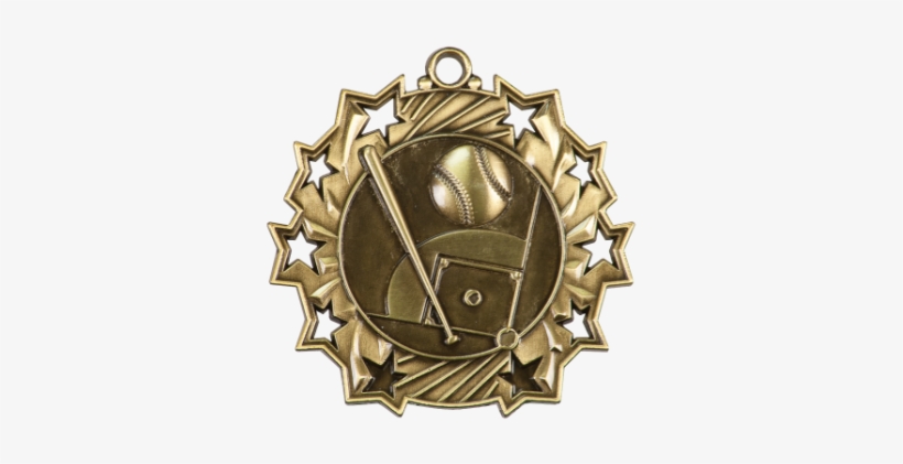 2 1/4" Baseball Medal Available In Gold/silver & Bronze - Volleyball Medal, transparent png