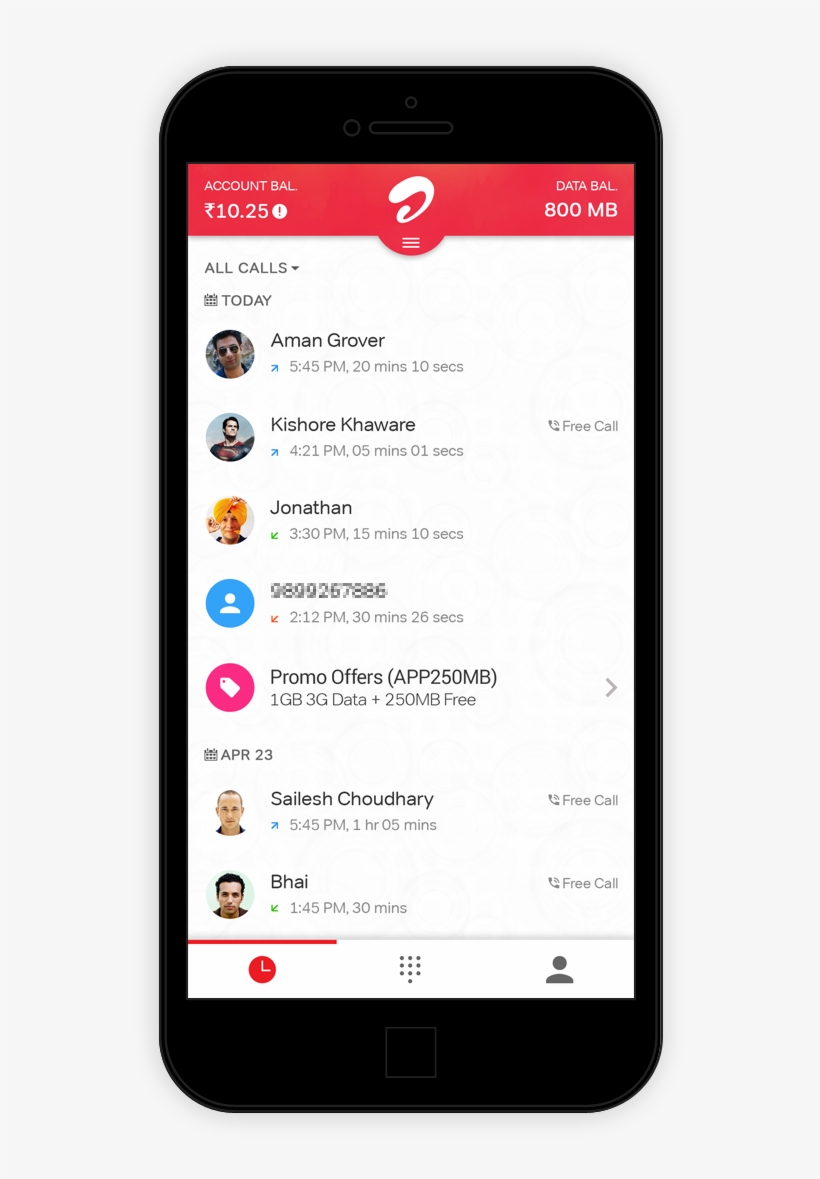 Now Call With Airtel Dialer - Airtel App Data Check, transparent png