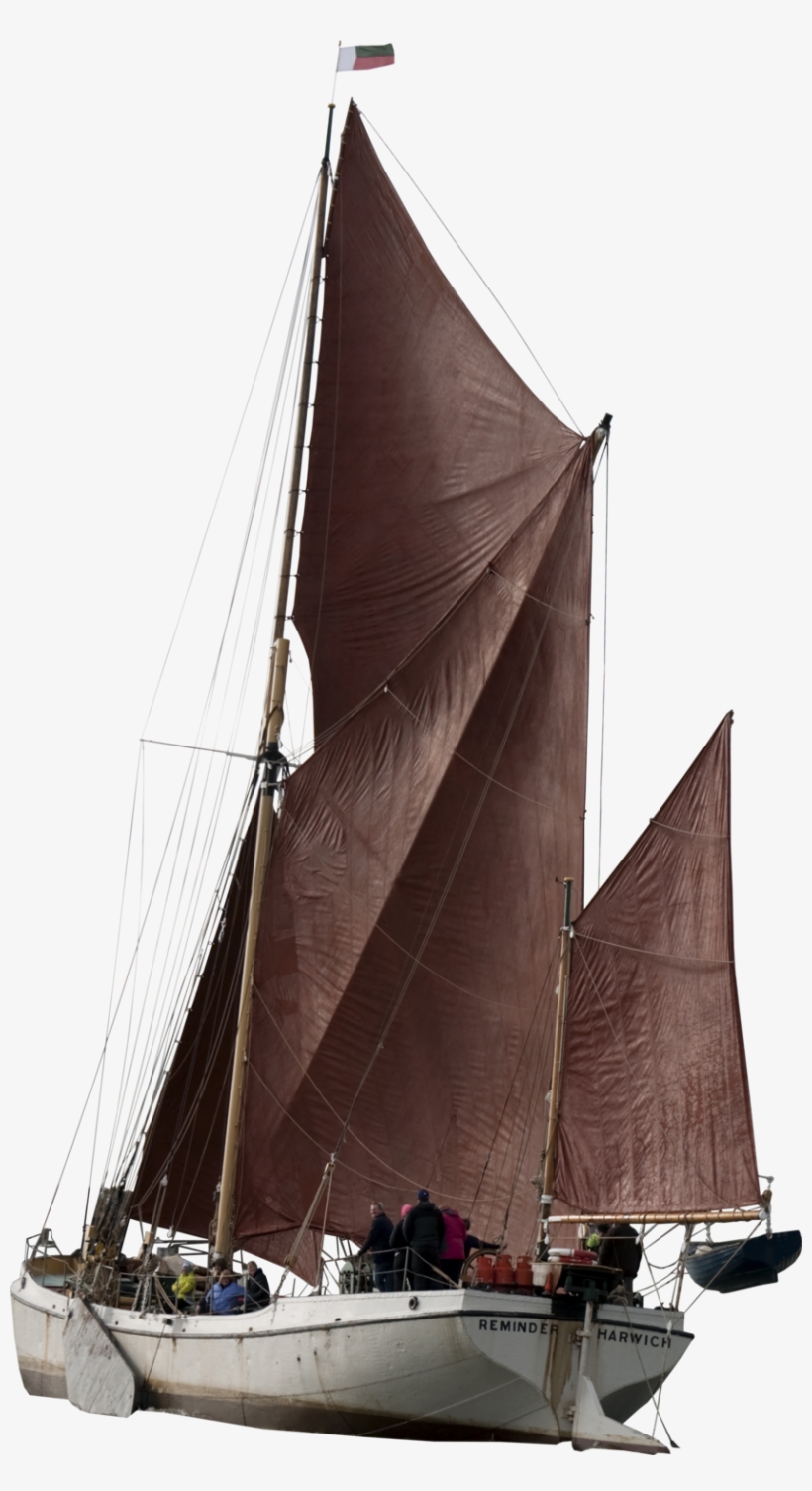 Oldsailboatback, transparent png