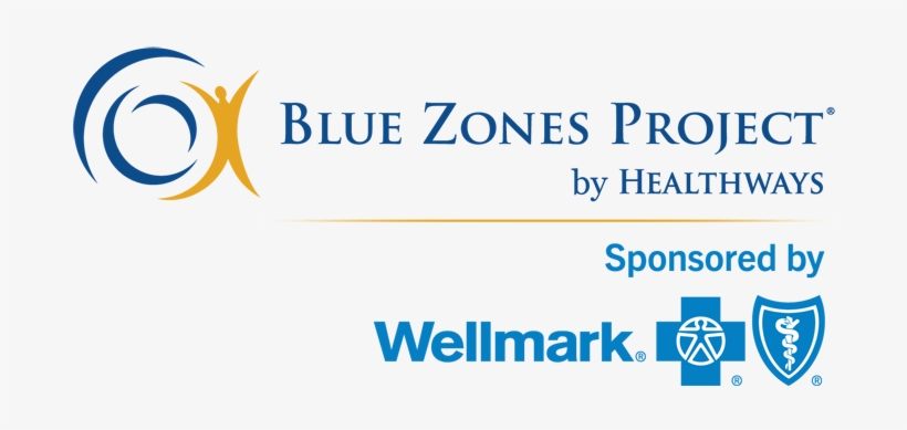 Bluezones Logo-700x309 - Waxed Nylon Dental Floss - Mint Quantity(144), transparent png