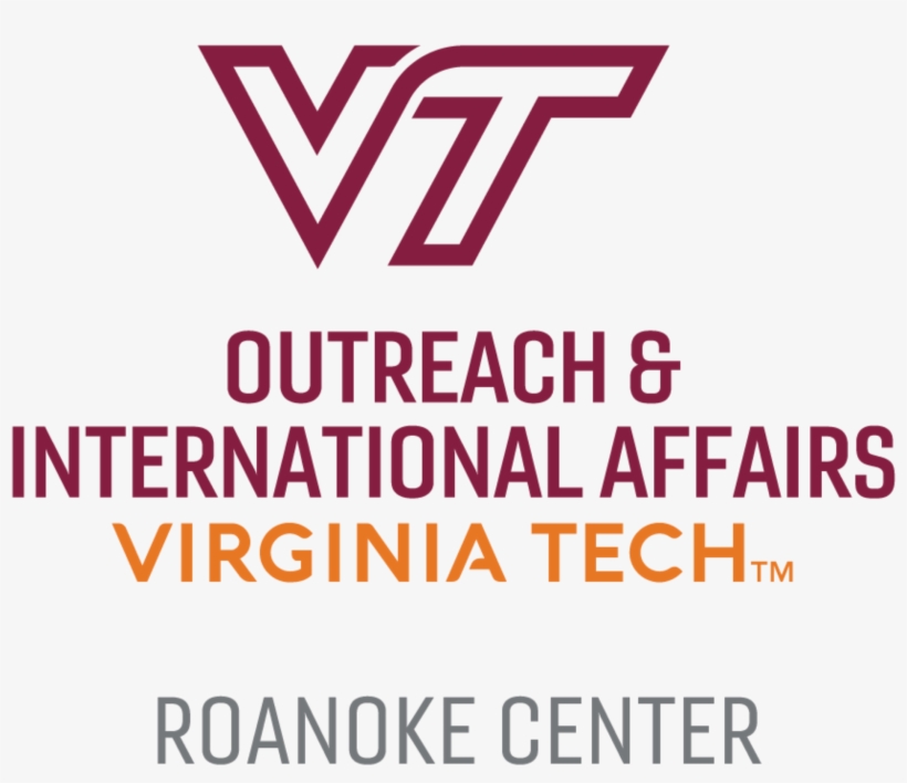 Virginia Tech Roanoke Higher Education Center Roanoke - New Virginia Tech Academic Logo, transparent png