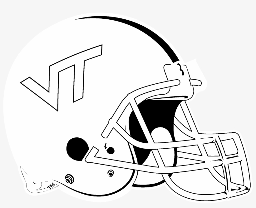 Virginia Tech Hokies Logo Black And White - Logos And Uniforms Of The Cleveland Browns, transparent png