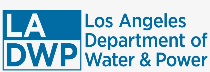 Ladwp Final Logo Lockup Main Cmyk - Los Angeles Department Of Water And Power Logo, transparent png