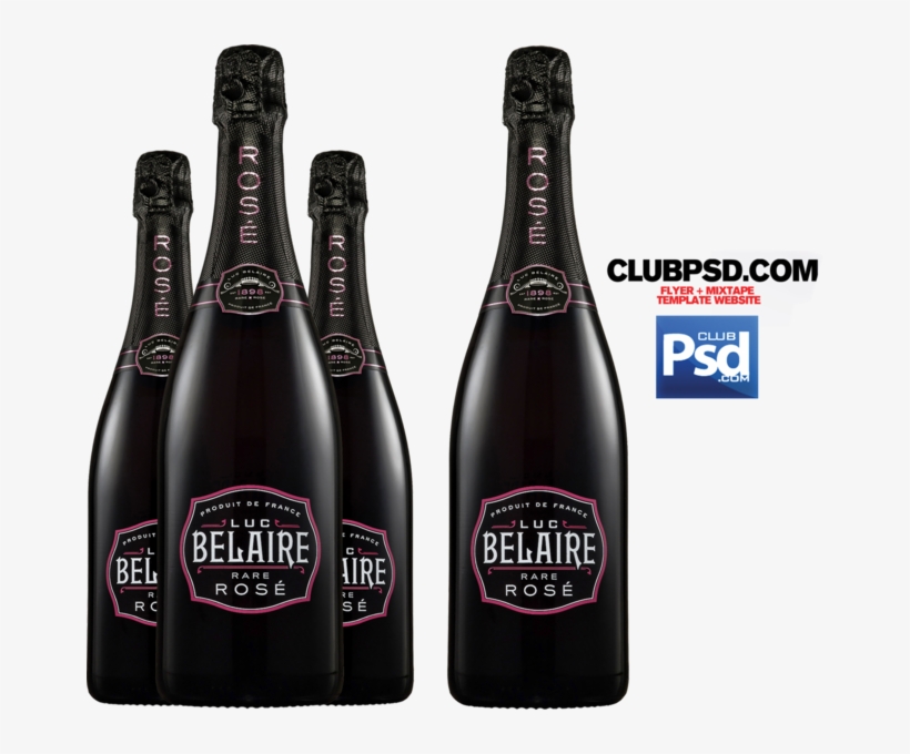 Share This Image - Luc Belaire Rare Rose Sparkling Wine - 1.5 L Bottle, transparent png