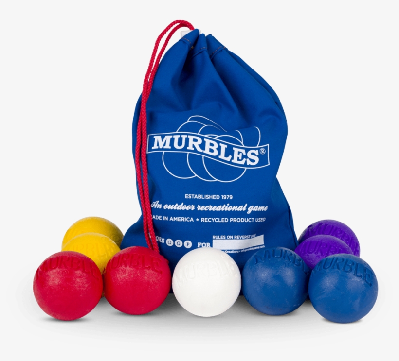 Murbles 4 Player 9 Ball Small Activity Set - Murbles Outdoor Game 4 Player Set, 13 Balls Included, transparent png