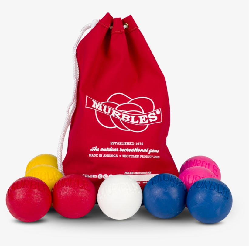 Activity 9 Ball 4 Player Set - Murbles Outdoor Game 3 Player Set, 10 Balls Included, transparent png