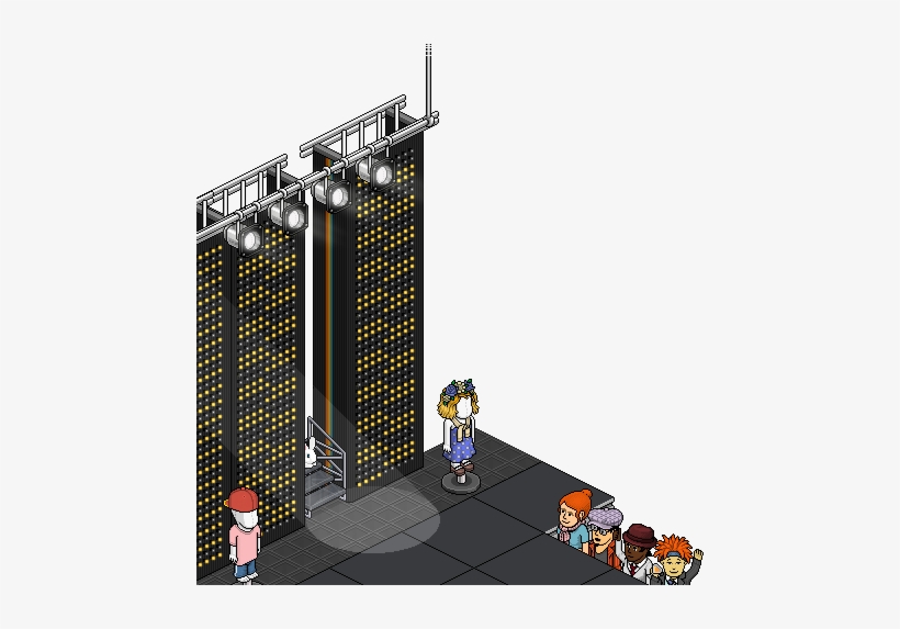 Habbo Landing View [runway] - Habbo Landing View Png, transparent png