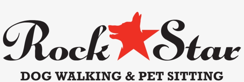 Rock Star Dog Walking & Pet Sitting Logo - Rock Star Text Png, transparent png