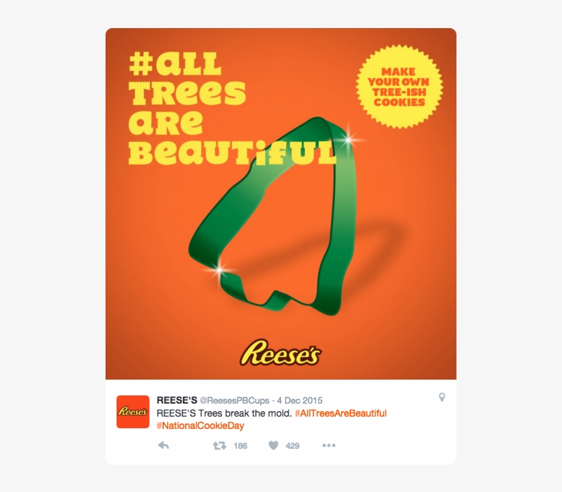 Reese's Tree Cookie Cutter, transparent png