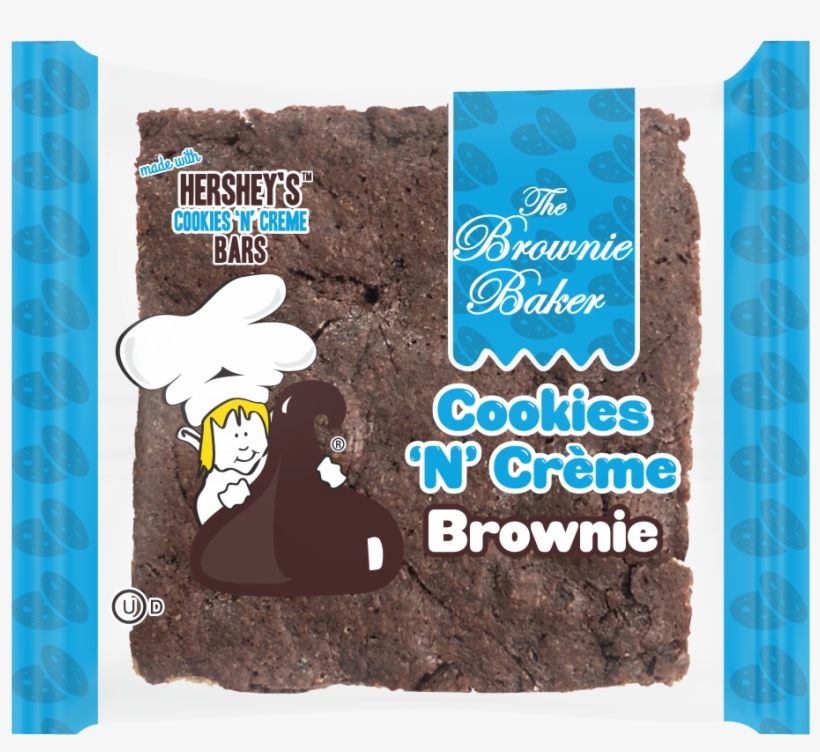 Click The Image To See The Nutrition Facts - Brownie Baker Cookie, Chocolate Chip - 12 Pack, 4 Oz, transparent png