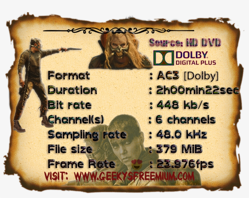 First On Net By Geekysfreemium - Dolby Digital, transparent png