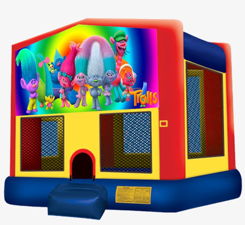 Trolls Bouncer From Awesome Bounce Of Michigan - Pj Mask Bounce House, transparent png