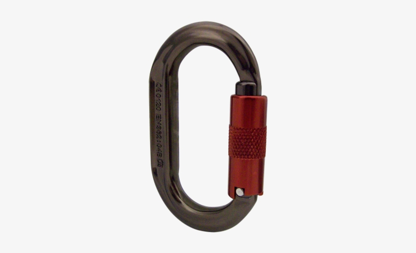 Isc Luke Oval Supersafe Carabiner - Carabiner, transparent png