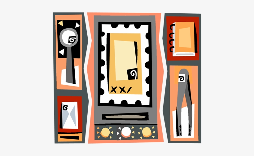 Paper Binder Envelope And Hole Punch Royalty Free Vector - Paper Binder, transparent png
