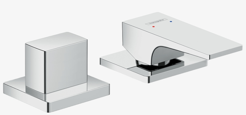 2-hole Rim Mounted Single Lever Bath Mixer With Lever - Hansgrohe 32548000, transparent png