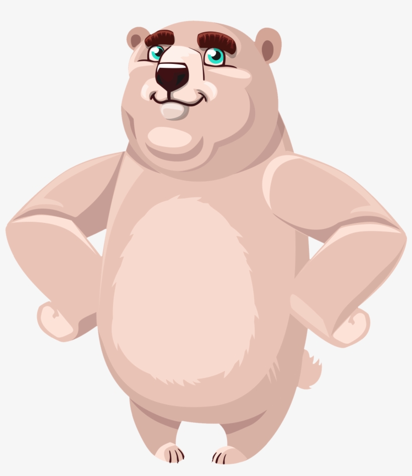 Bear Vector Png Transparent Image - Bear, transparent png