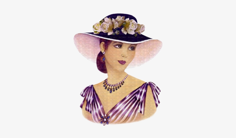 Lady, Frau, Femme, Woman, Vintage - Dibujos De Mujeres De Epoca, transparent png