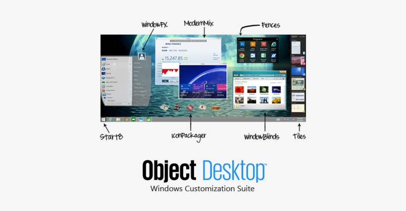 Get The Complete Suite - Stardock Start8, transparent png