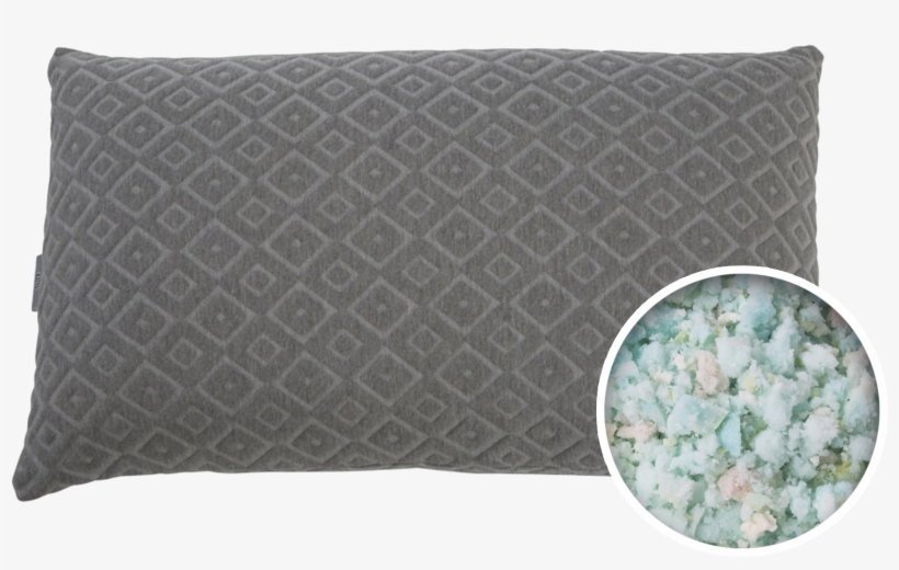 Premium Shredded Foam Pillow - Brooklyn Bedding Bbpspmpqq Premium Shredded Foam Pillow,, transparent png