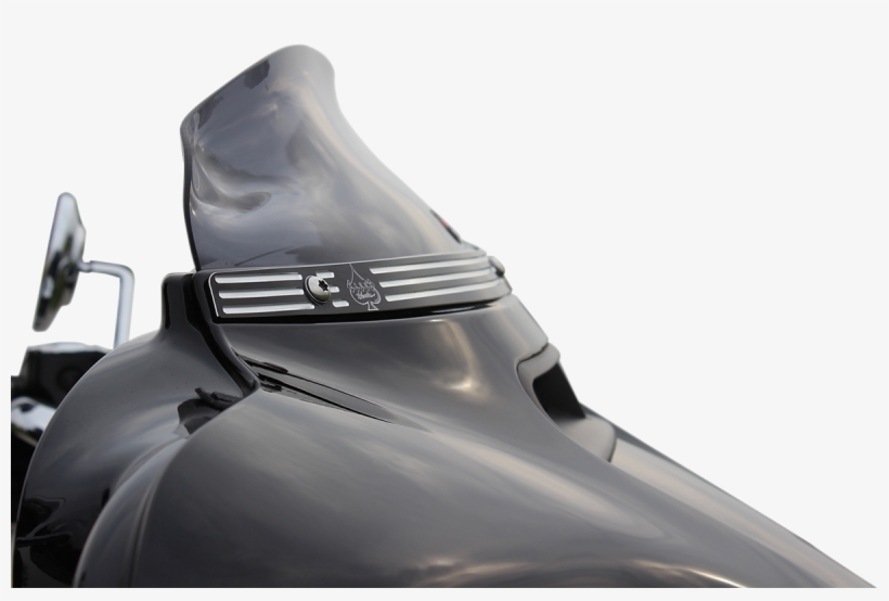 Klock Werks 4" Super Low Dark Smoke Fairing Windshield - Klock Werks Flare Windshield Dark Smoke 4", transparent png