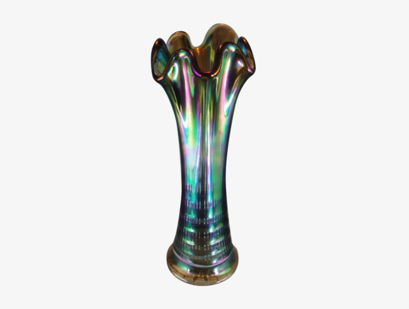 Imperial Ripple Dark Smoke Standard Size Vase - Vase, transparent png