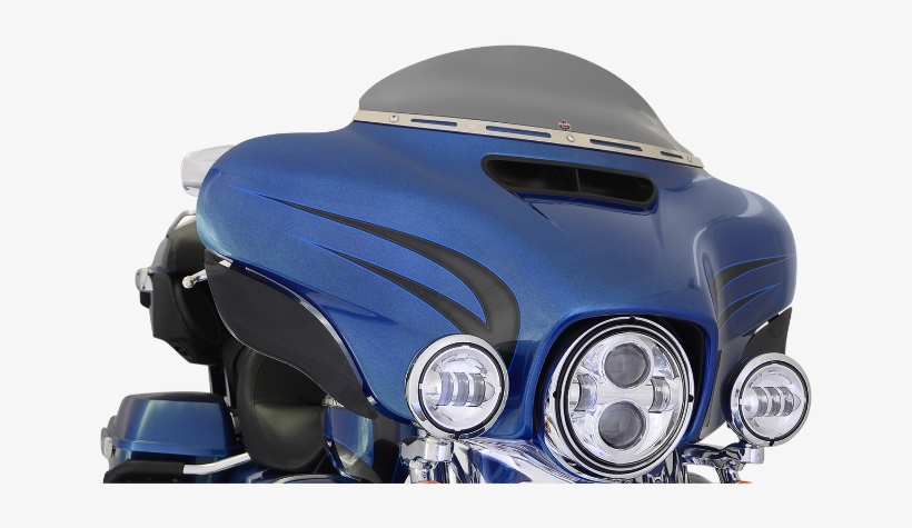 Klock Werks Flare Dark Smoke 5" Windshield For 14-18 - Klock Werks 5 Windshield, transparent png