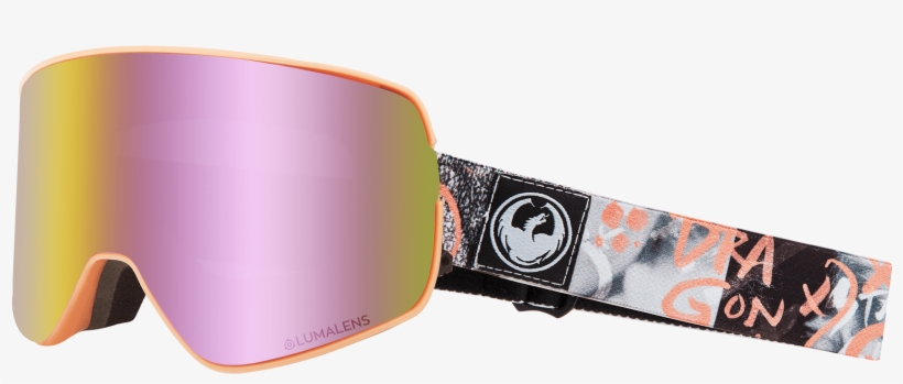 Flaunt With Lumalens Pink Ionized Dark Smoke Lens - Dragon, transparent png