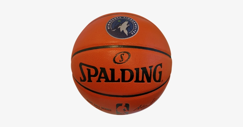 Minnesota Timberwolves B7 Replica Game Ball - Bill Russell Autographed Official Spalding Nba Basketball, transparent png