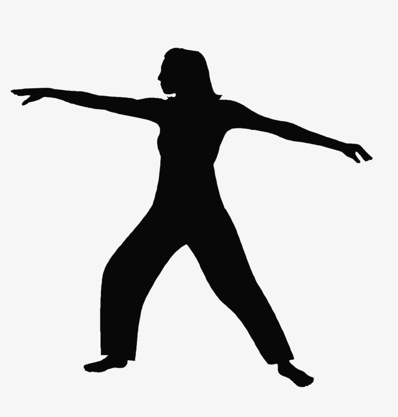 Free Bodybuilder Silhouette Png - Martial Arts And Fitness Centre, transparent png