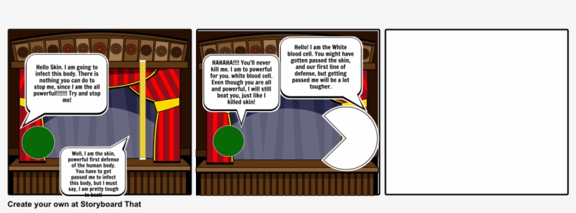 Battle Of The Germs - Cartoon, transparent png