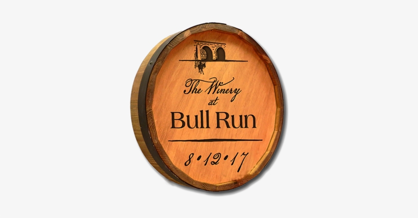 Quarter Wine Barrel Head - Whiskey Label 1 Engraved Quarter Barrel Wood Sign, transparent png