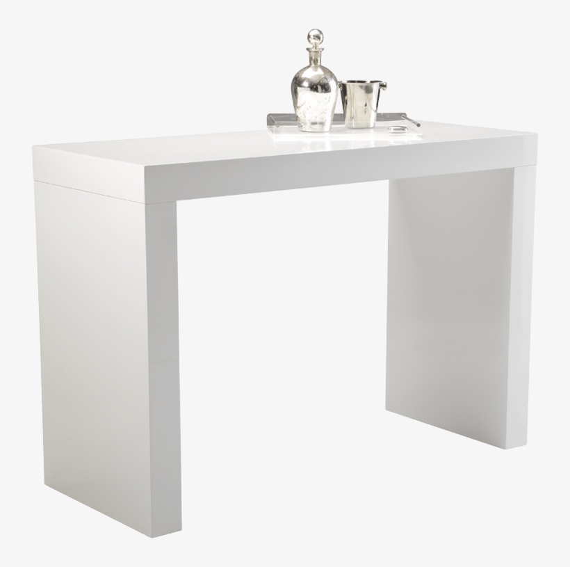 Faro C-shape Bar Table White - Sunpan Faro C-shape Bar Table | Whte, transparent png