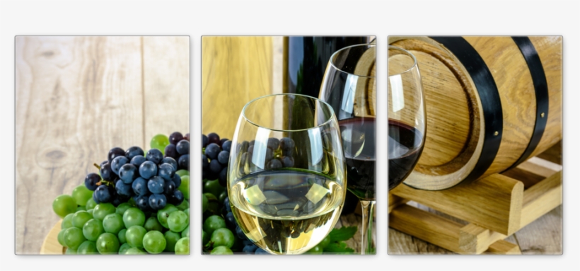 Wine Barrel - Wine Glass Markers Set - 5 Premium Washable Mes With, transparent png