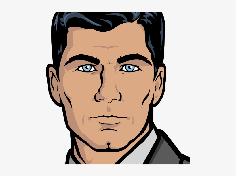 Sterling Archer Geil - Sterling Archer Png Face, transparent png