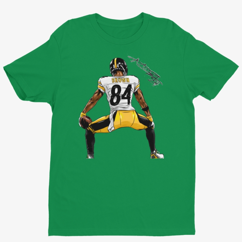 Antonio Brown Touchdown Twerking T Shirt - T-shirt, transparent png