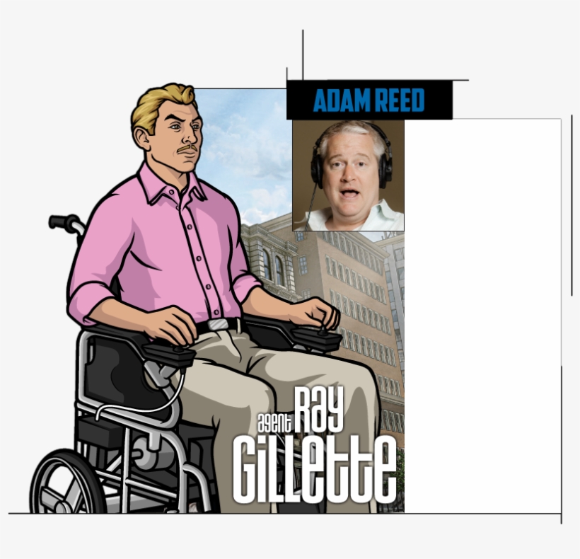Archer - S4 - Ot - Of Babou, Therapy Cranes, Whorediots - Gillette Archer Voice Actor, transparent png