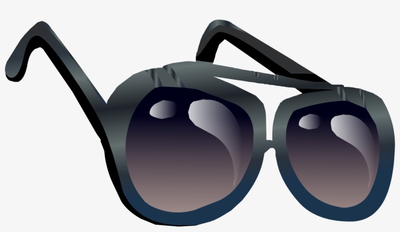 Shady Shades Icon - Club Penguin Shades, transparent png