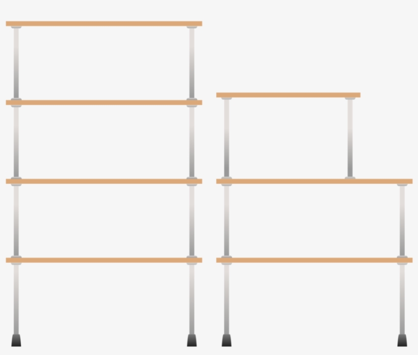 Shelf Table Bookcase Furniture - Shelf, transparent png