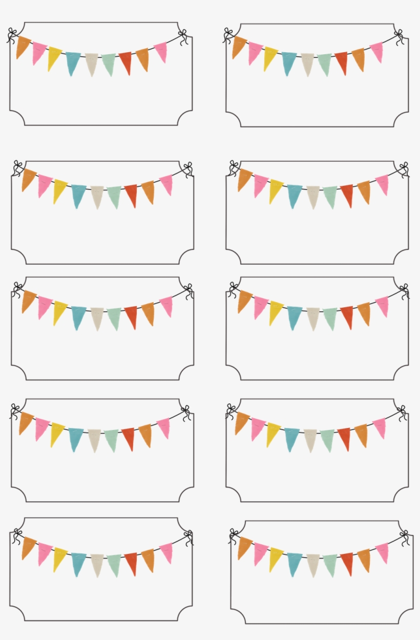 Bringing Home Ezra - Carnival Label Templates, transparent png