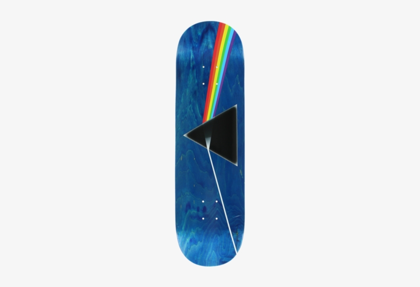 Habitat/pink Floyd Dark Side Of The Moon Skateboard - Dark Side Of The Moon Surf, transparent png