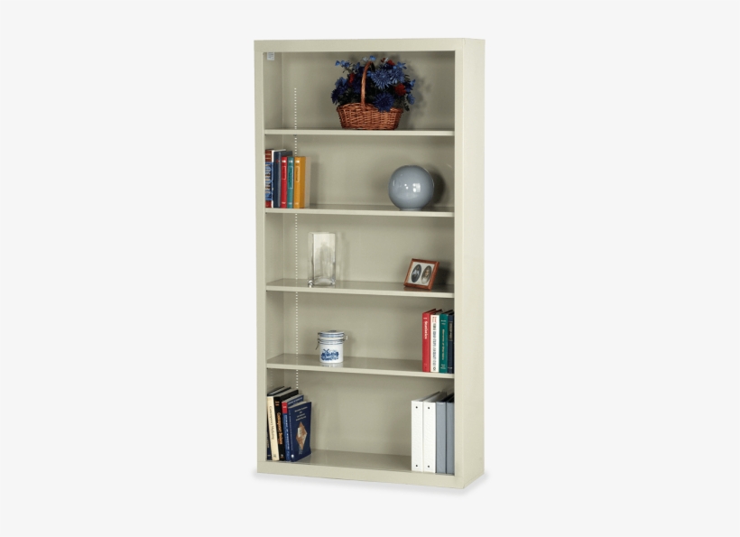 Zoom In - Virco Bcm3672 Metal Bookcase - 72"h, transparent png
