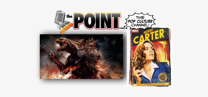 A New Take On Godzilla Hits Theaters In A New Days, - Hayley Atwell Agent Carter Tv Series Art Poster - W12500, transparent png