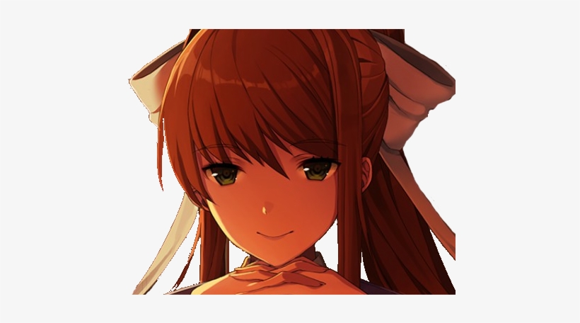 Lien Direct, - Doki Doki Literature Club Monika Png, transparent png