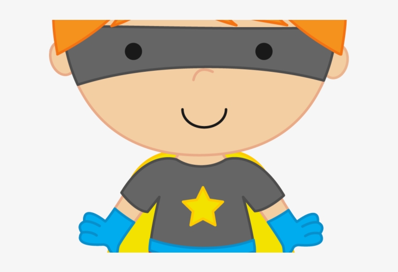 Kid Superhero Clipart - Super Hero Boy Png, transparent png