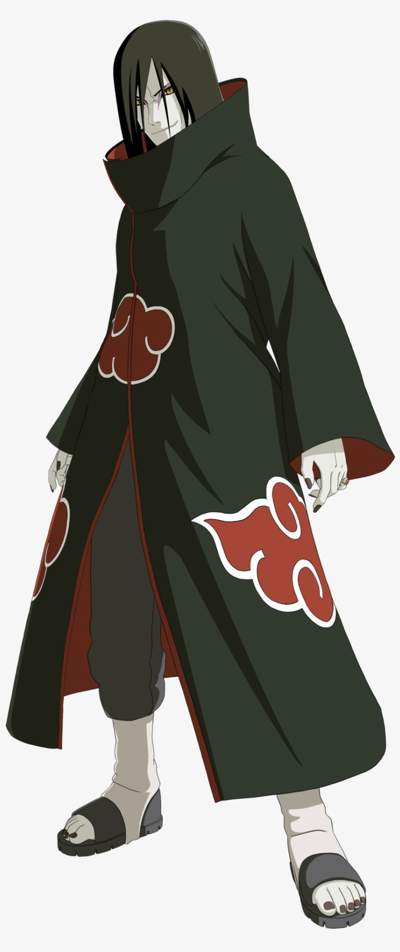 Orochimaru's Akatsuki Attire - Orochimaru Akatsuki, transparent png