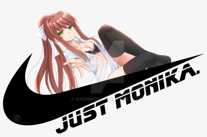 Just Monika - Just Monika Logo, transparent png