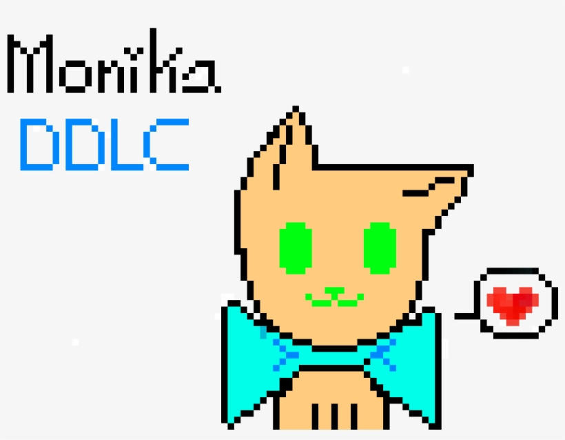 Ddlc Monika - Cartoon, transparent png